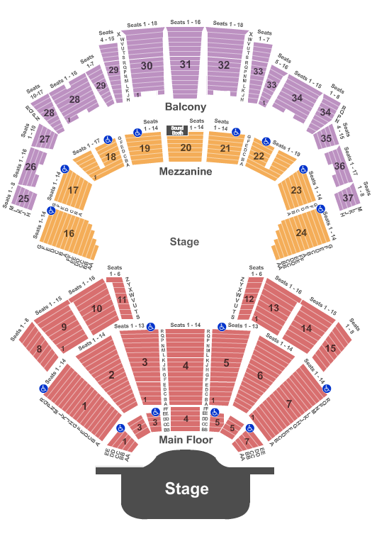 Grand Ole Opry House Keith Urban Seating Chart